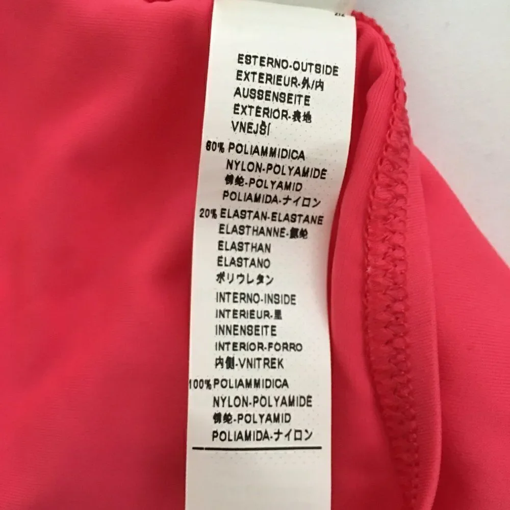 Benetton bright coral young girls bathing suit